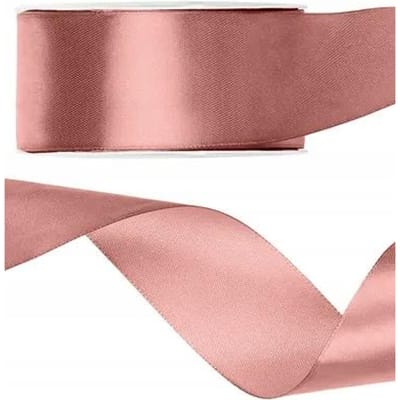Satijn lint 38mm breed dusty roze, rol 25 meter - hobbylint - sierlint - cadeaulint - satin ribbon