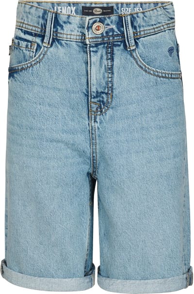 Petrol Industries - Jongens Lenox Loose Denim Short Rosarito - Vintage Lichtblauw - Maat 164