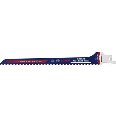 Bosch Accessories 2608900384 Expert Wood with Metal” S 715 LHM-zaagblad, 1 stuk Zaagbladlengte 190 mm 1 stuk(s)