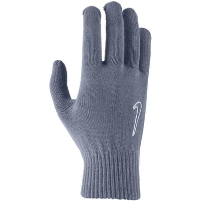 Nike Unisex gebreide winterhandschoenen voor volwassenen (Leisteen)