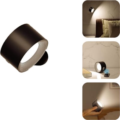 Easy Wandlamp - Endless Wandlamp - Lucy Lights Wandlampje - Flexilight Easystick™ Draadloze Wandlamp - Leeslampje Voor Boek - Dimbaar - Wandlamp Op Accu - Nachtlampje