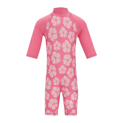 Regatta Kinderen Flow Print Rash Suit (Roze Haze)