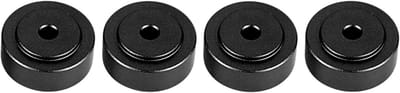 Rubberen Voetjes - Isolatie Pads - Apparatuur Stabiliseren - Schokabsorberend Ontwerp - 20x8mm 4 Stuks - Zwart