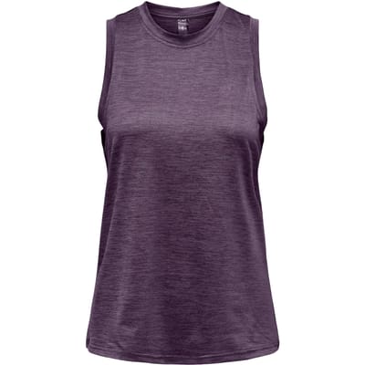 ONLY PLAY CORE ON TANK TOP Plum Perfect melange 15354209 plum per