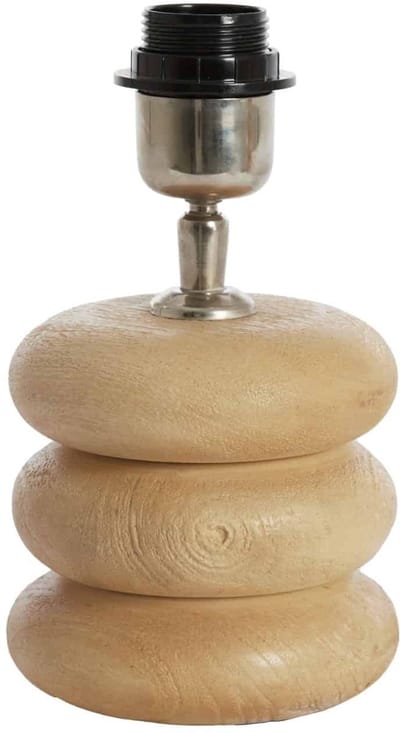Light & Living Tafellamp Budongo - Bruin - Ø12x12cm - Bohemian - Woonkamer - Slaapkamer