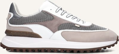 Floris Van Bommel Sfm-10207 Noppi Sneakers - Suède - Heren - Taupe - Maat 43⅓
