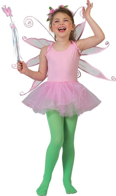 Ballerina Nastja - Verkleedkleding - Roze - Maat 140