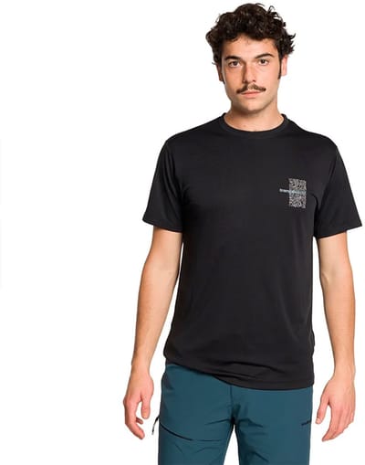 Trangoworld Keilor T-shirt Met Korte Mouwen Zwart L Man