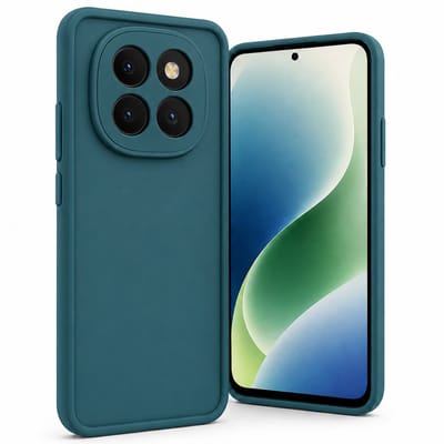 Geschikt voor Xiaomi Redmi Note 15 Pro 5G Hoesje - Siliconen Matte Back Cover - Petrol Blauw