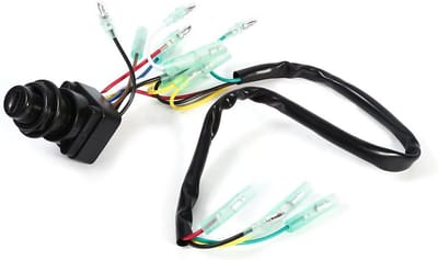 Contactslot Buitenboordmotor - Hoofdschakelaar Motor - Starten Bootmotor - Compleet met sleutels - 3.2 x 9 cm - Zwart