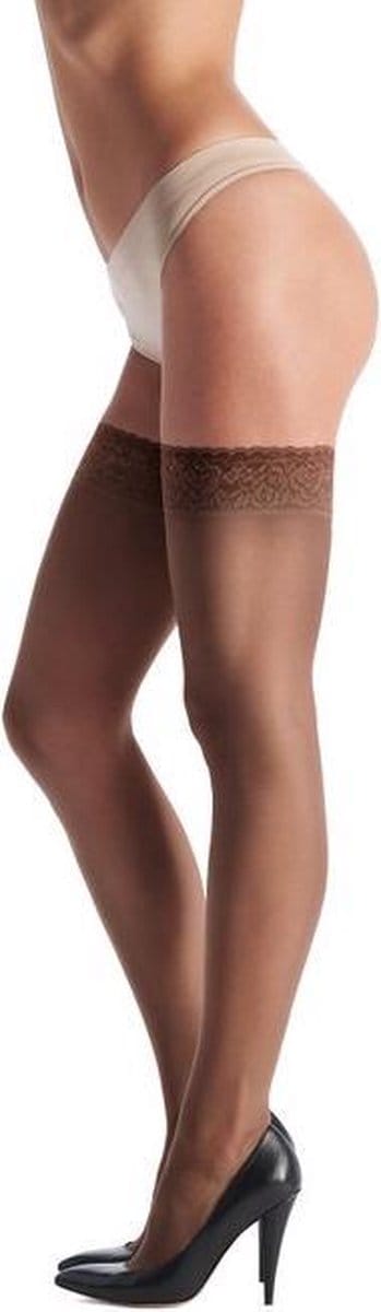 Oroblu Bas-Chic-up-15 (bas chic u) Kleur: Moka Maat: XL