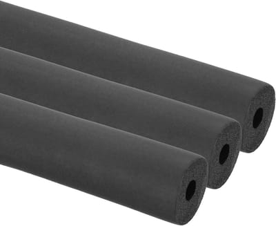 Schuim Isolatie Buis - Pijp Isolatie Cover - Leidingen Isoleren - Gesloten Celstructuur - 3 x 1 meter - Zwart