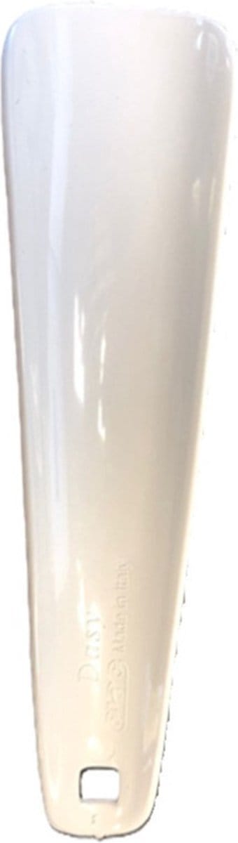 Schoenlepel 15cm Wit kunststof - Dasy