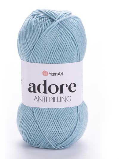 YarnArt Adore – Anti-Pilling Acryl Garen – Zacht & Kleurvast – Ideaal voor Kleding en Babyprojecten - Kleur 369
