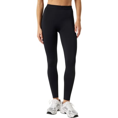 Björn Borg Lange Sportbroek Dames - Sport Tight Vrouwen - Gerecycled Polyester - Zwart - Maat L