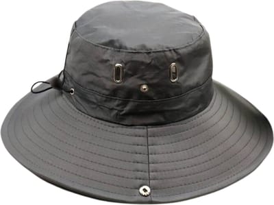 Nivard Zonnehoed - Reishoed - UV Beschermende Hoed - Bucket Hat - Festival - Pet - Hoedje Voor Dames & Heren - Hoofdbescherming - Grijs