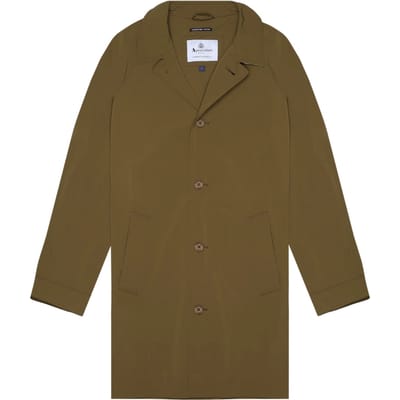 Aquascutum Active Stretch Caban Army Green-jas
