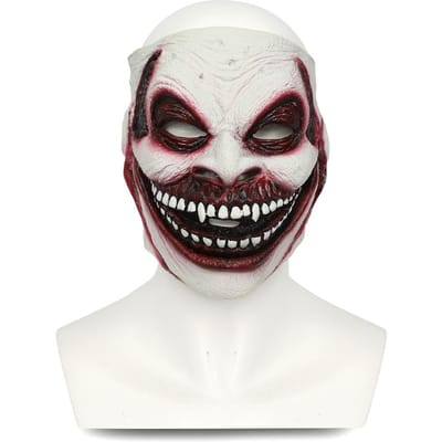 The Fiend Latex Masker Eng Realistisch Demon Masker voor Halloween Cosplay Props black