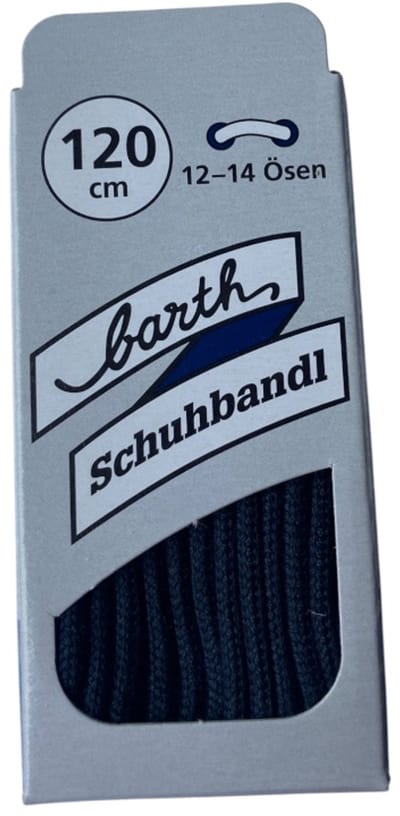 Dunne ronde veter 120 cm Blauw (Barth)