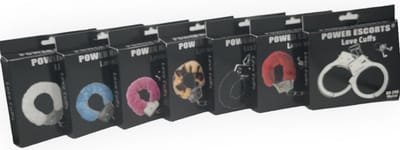 Power Escorts Handboeien 5-Delige Mix Set
