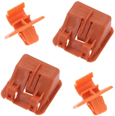 Dailygoods- Kapbevestigingsclip - Set van 2 - Geschikt voor Škoda