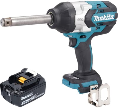 Makita DTW 1005 F1 accu slagmoersleutel 18 V 1360 Nm 3/4" borstelloos + 1x oplaadbare accu 3.0 Ah - zonder oplader
