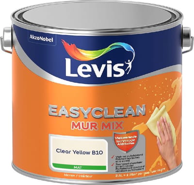 Levis - Easyclean Mur Mat Mix - Clear Yellow B10 - Mengverf - 2,5 L