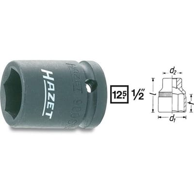 Hazet 900S-21 900S-21 Kracht-dopsleutelinzet 1/2 (12.5 mm)