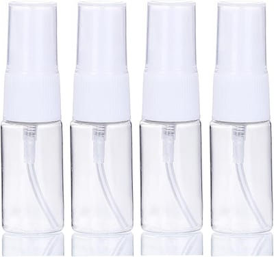 4 Stuks 20ml Navulbare Sprayflessen - Herbruikbare Fijne Mist Sprayflessen voor Haar, Schoonmaak, Aromatherapie en Essentiële Olie