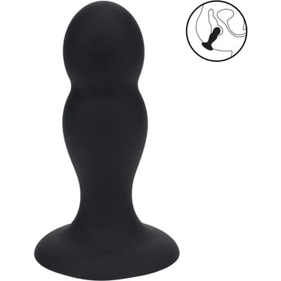 Levelz - Dubbele Siliconen Anaal Plug met Beweeg Kogel - Medium