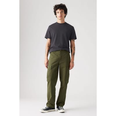 Levi's Cargo Straight Pants Green Size: W32L32 | Cargo Pants Outlet | Heren | Groen
