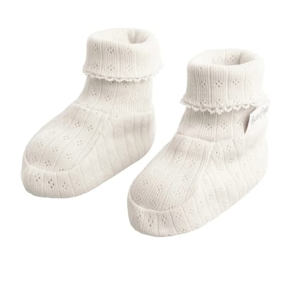 Baby's Only Slofjes Dream - Baby Sloffen voor jongens en meisjes - Baby Pantoffels gemaakt van 100% ecologisch katoen - Peach - 3-6 mnd - GOTS