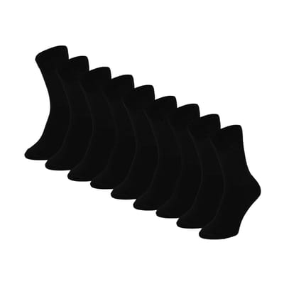 Sportsokken unisex - 9-Pak - Zwart / 42/47