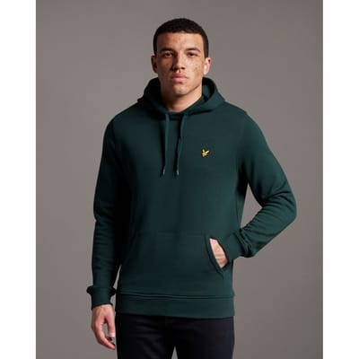 Lyle and Scott Hoodie Donkergroen - Maat XL - Heren - Hoodies