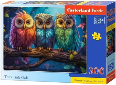 Legpuzzel Uiltjes - Puzzel Dieren - Kinderspel - 300 Stukjes - Kleurrijk