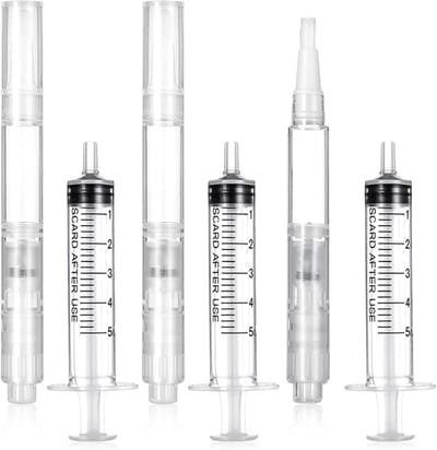 Set van 6 navulbare reparatiekwasten voor gipsplaten en meubels - Handige kit voor vloeren, ramen en krassen.