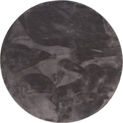 Pergamon Luxus Super Soft Feel Vloerkleed Pearl rond