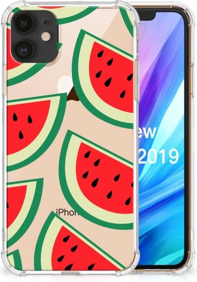 Apple iPhone 11 Beschermhoes Watermelons