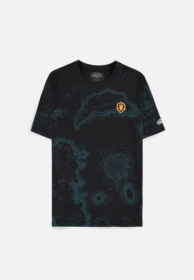 World of Warcraft WoW Azeroth Map T-Shirt - Officiële Merchandise - XL