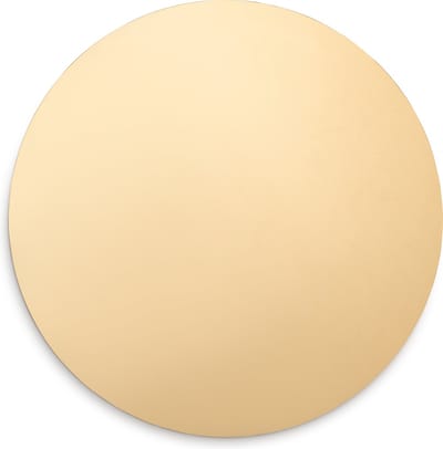 Decorline- 2 x Premium herbruikbaar rond kunstof Spiegel Onderbord goud , decoratieve borden, Ø 30 cm als tafeldecoratie voor evenement, bruiloft, verjaardag.