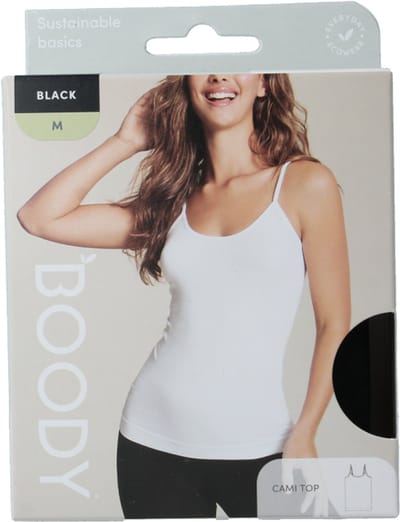 Boody Cami top zwart M 1 Stuks