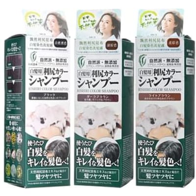 Pyuru - Rishiri Hair Color Shampoo Dark Brown - 200ml