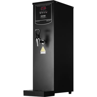 Commerciële Waterkoker, Elektrische Heetwaterdispenser met 316 Roestvrijstalen Verwarmingsbuis, 1500W Stap-voor-stap Snelle Verwarming 50L per Uur Heet Water