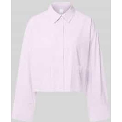 relaxed fit overhemdblouse van zuivere katoen model 'Lee'
