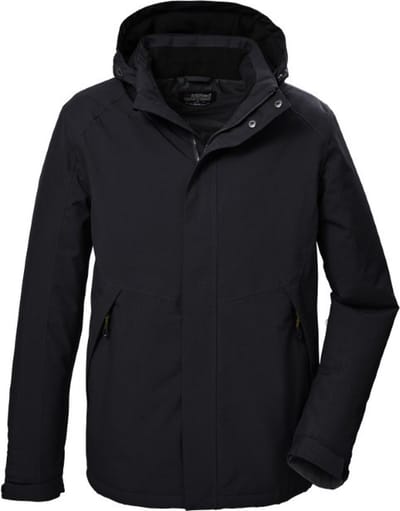 Killtec winterjas - Jas 41843 antra melange functioneel S