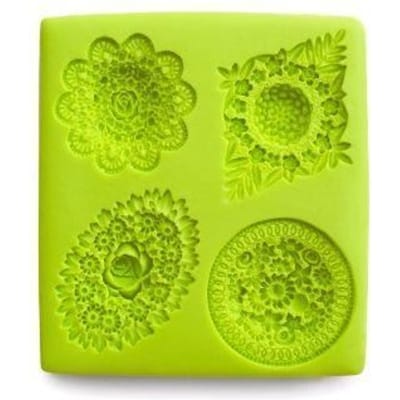3D Vorm Bloemen - Ibili - 872203 - 100% Silicone - 10cm x 11cm - Vaatwasserbestendig