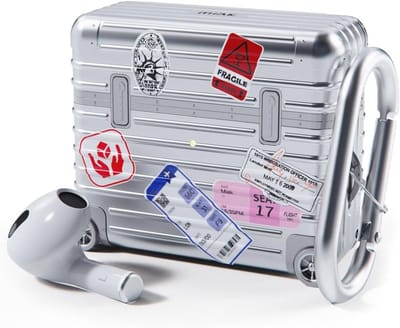 Zilveren AirPods Hoes voor AirPods 3 | Duurzaam & Stijlvol