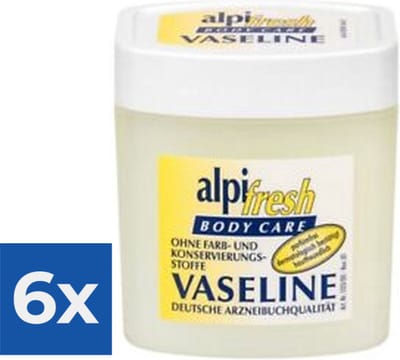 Alpi Fresh Vaseline 125ml - Voordeelverpakking 6 stuks