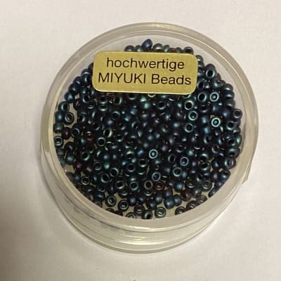 9660-514 Jap. Miyukirocailles - 2,2mm - opaque montan rainbow - 4 gram