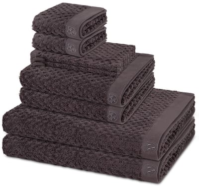 Ross Sonstiges 2 X washandjes 2 X gasten- 2 X douche- 2 X handdoek - in set 8 pack Harmony